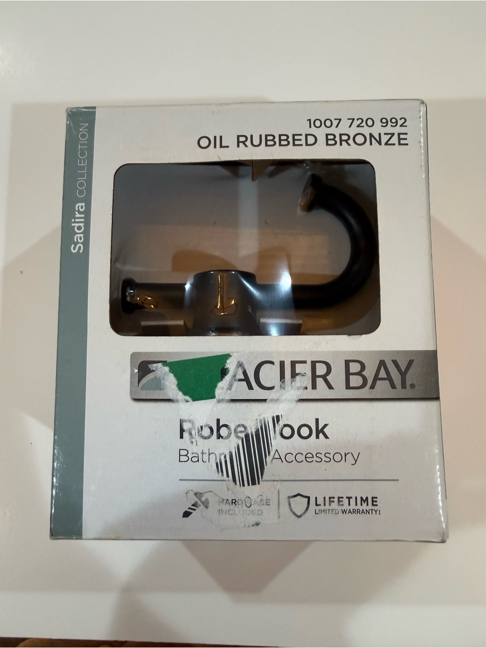 Acier Bay Oil Rubbed Bronze Robe Hook - Sadira Collection
